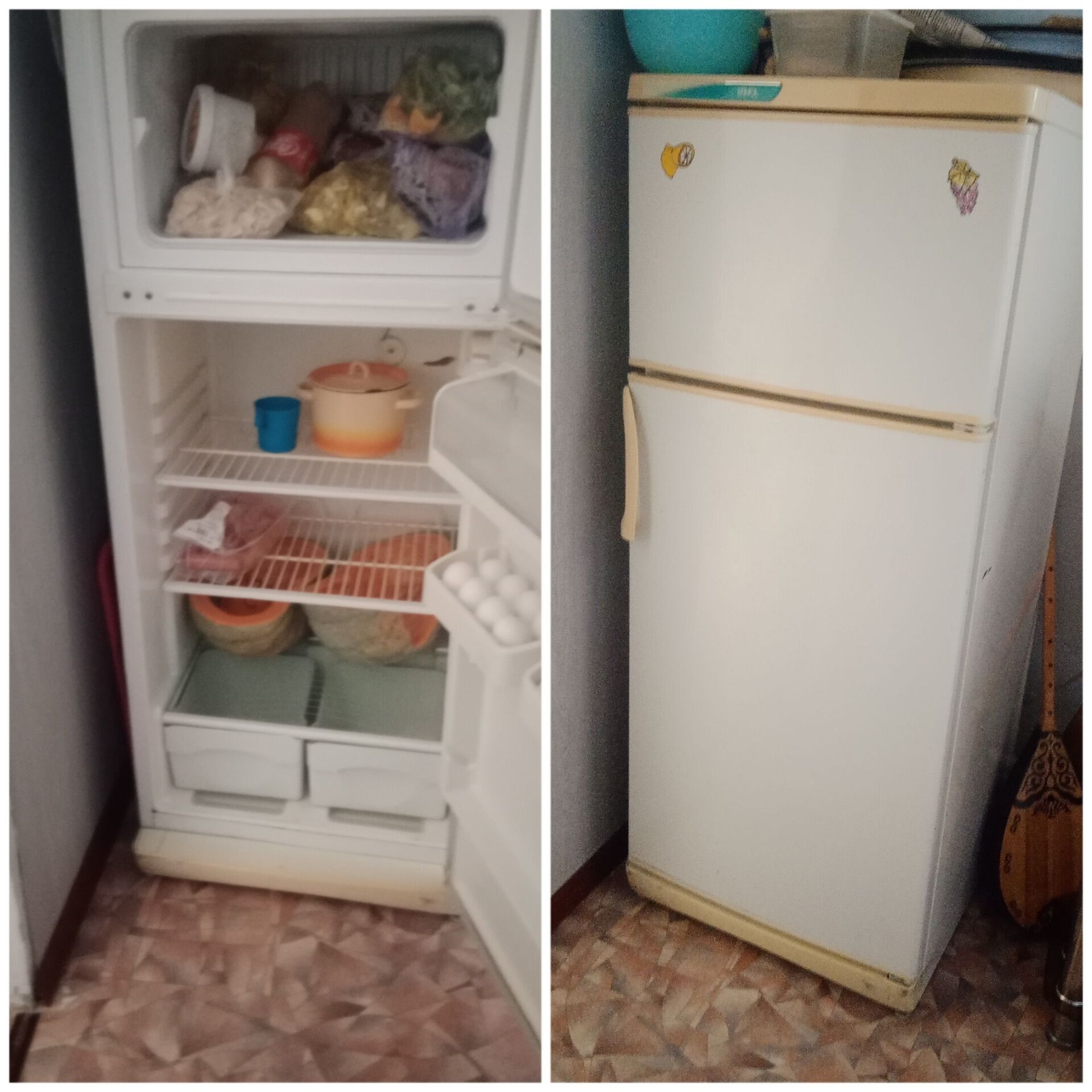 Холодильник б/у без минусов
