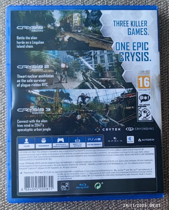 Vand Crysis Trilogy pentru Playstation 4