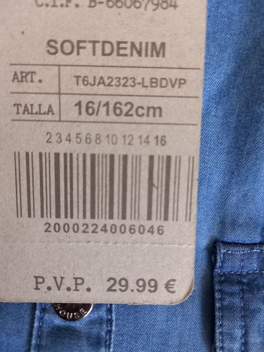 Rochie denim, 16 ani