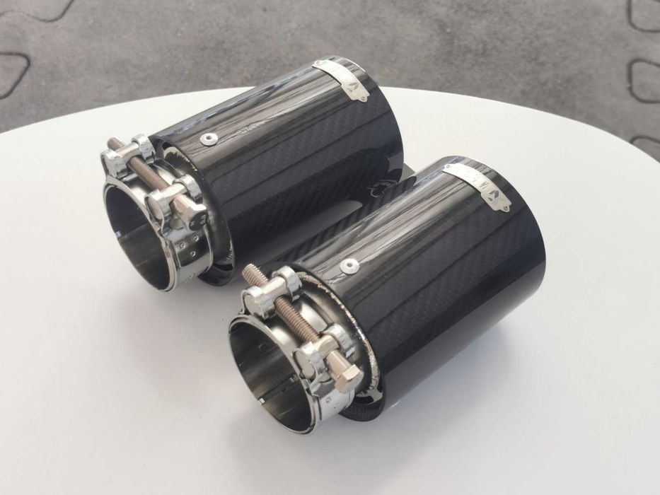 Спортни Карбонови накрайници за ауспух генерация гърне Akrapovic