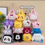 Плюшена играчка Чанта Плюшена раница Стич , Hello Kitty, Мечо Пух и др