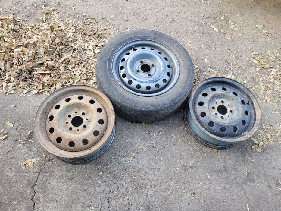 Три железных диска R14