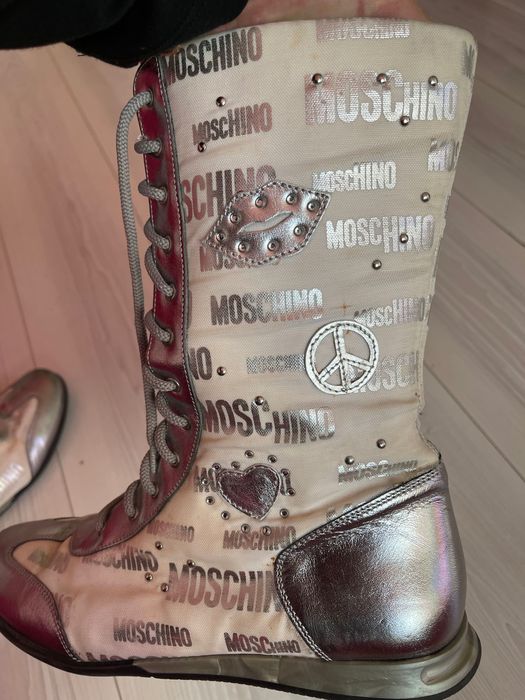 Дамски високи боти Moschino 40 номер