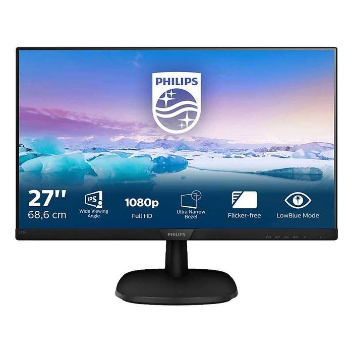 MONITOR Philips LED 273V7QDSB/00 27'' Full HD IPS 5MS Negru