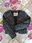 Blazer bolero matase naturala
