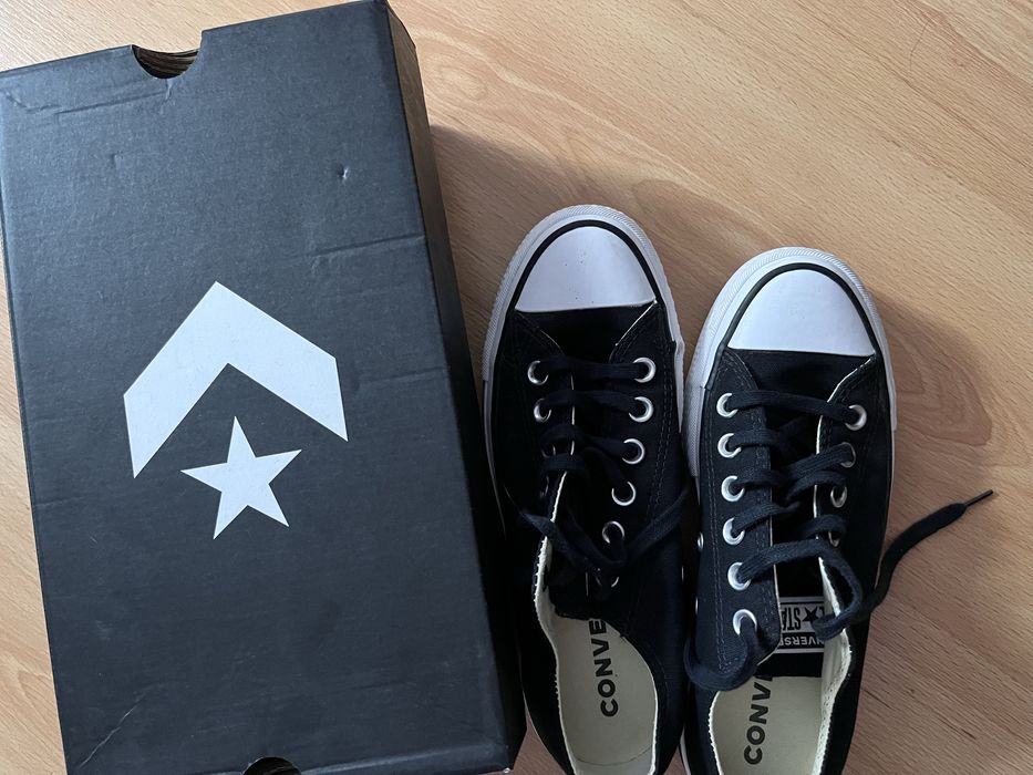 Черни кецове converse 37