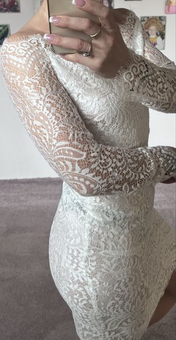 Rochie scurta din dantela