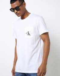 Calvin Klein white plain t-shirt