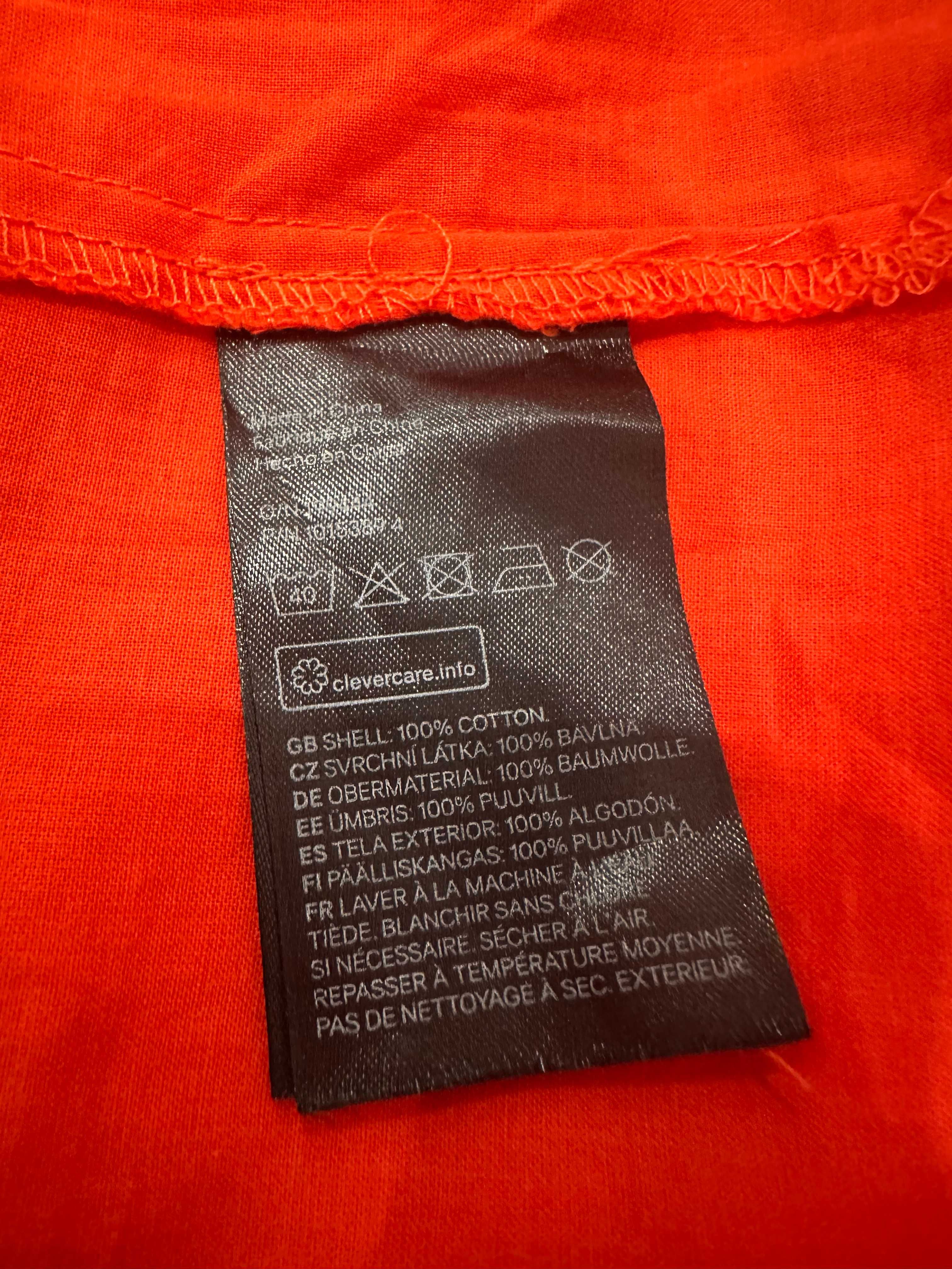 H&M рокля/риза памук L