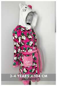 Halat de baie / halat de plaja • Hello Kitty • 3-4 years / 104 cm