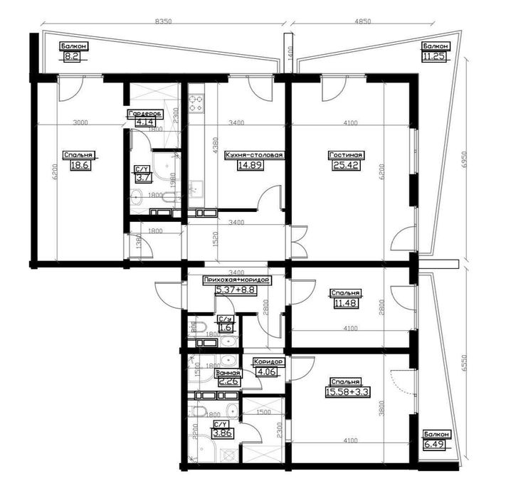 Новостройка Жк Nur. Алайский. 4х комнатная. Юнусабадский район
