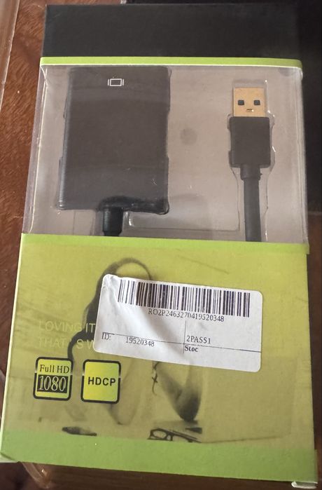 Adaptor USB 3.0 HDMI, JESWO, 1080P,