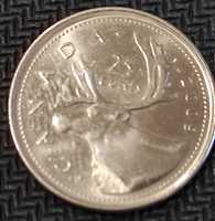 Монета , Канада 25 цента, 2009