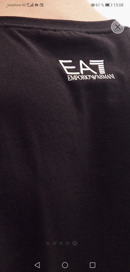 Tricou barbati Emporio Armani EA7, M, nou.