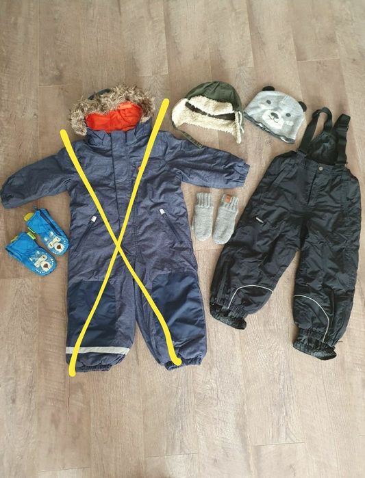 Combinezon / salopeta iarna ski, H&M, marimea 98 (3 ani), Icepeak