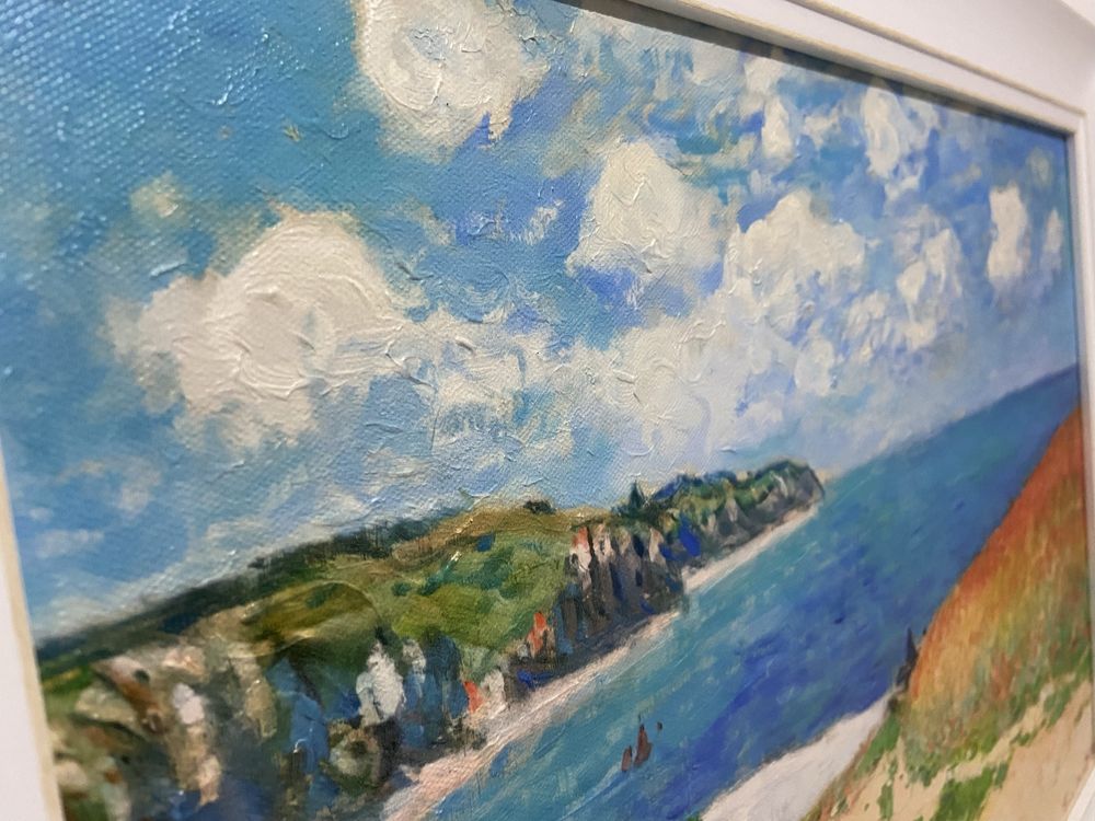 Ръчно рисувана картина на Claude Monet