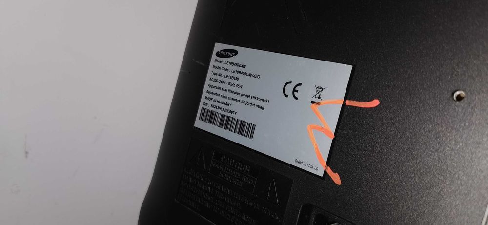 Tv led Samsung LE19B450 - 19 inch/48 cm - impecabil