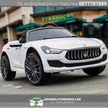 Лицензирана Акумулаторна Кола Maserati Ghibli, 24V, 12V/7Ah, EVA гуми