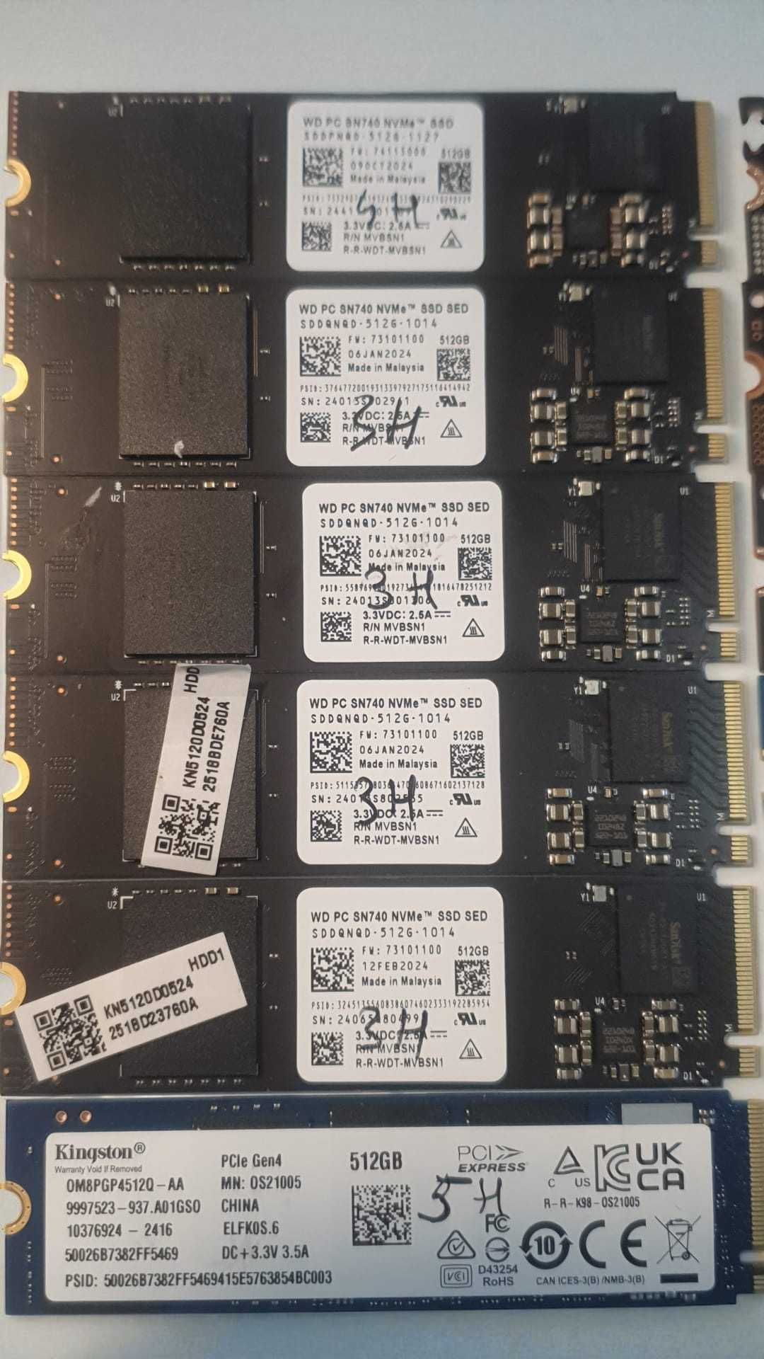 SSD Nvme 512GB PCIe, Garantie 12 luni