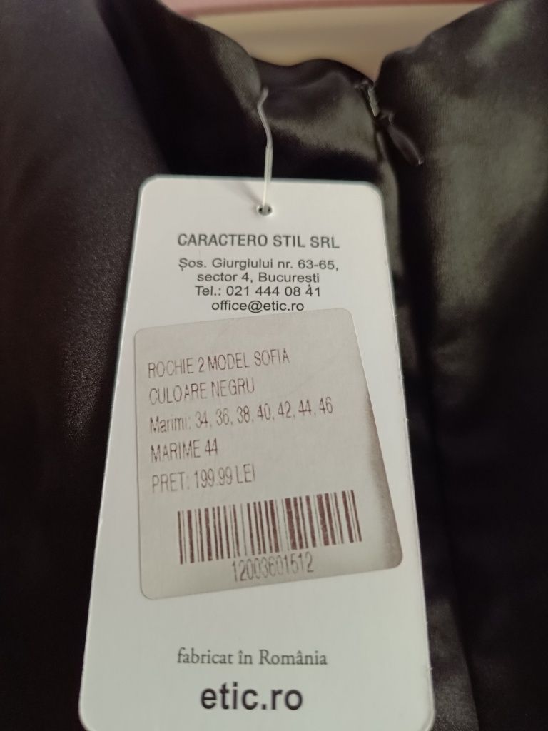 Vand rochie Etic, nr. 44