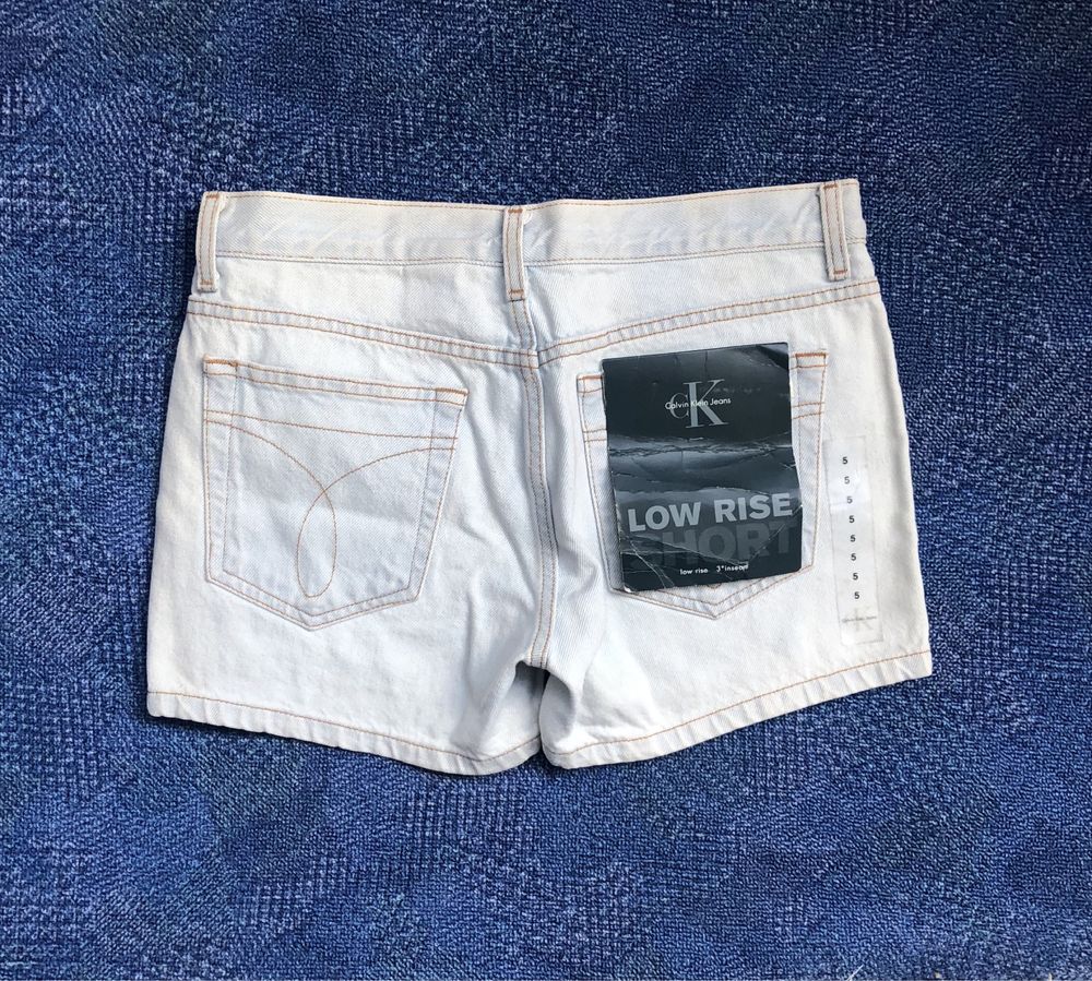 НОВИ Calvin Klein 3 inch Welt Pocket Shorts ОРИГИНАЛ дамски къси дънки