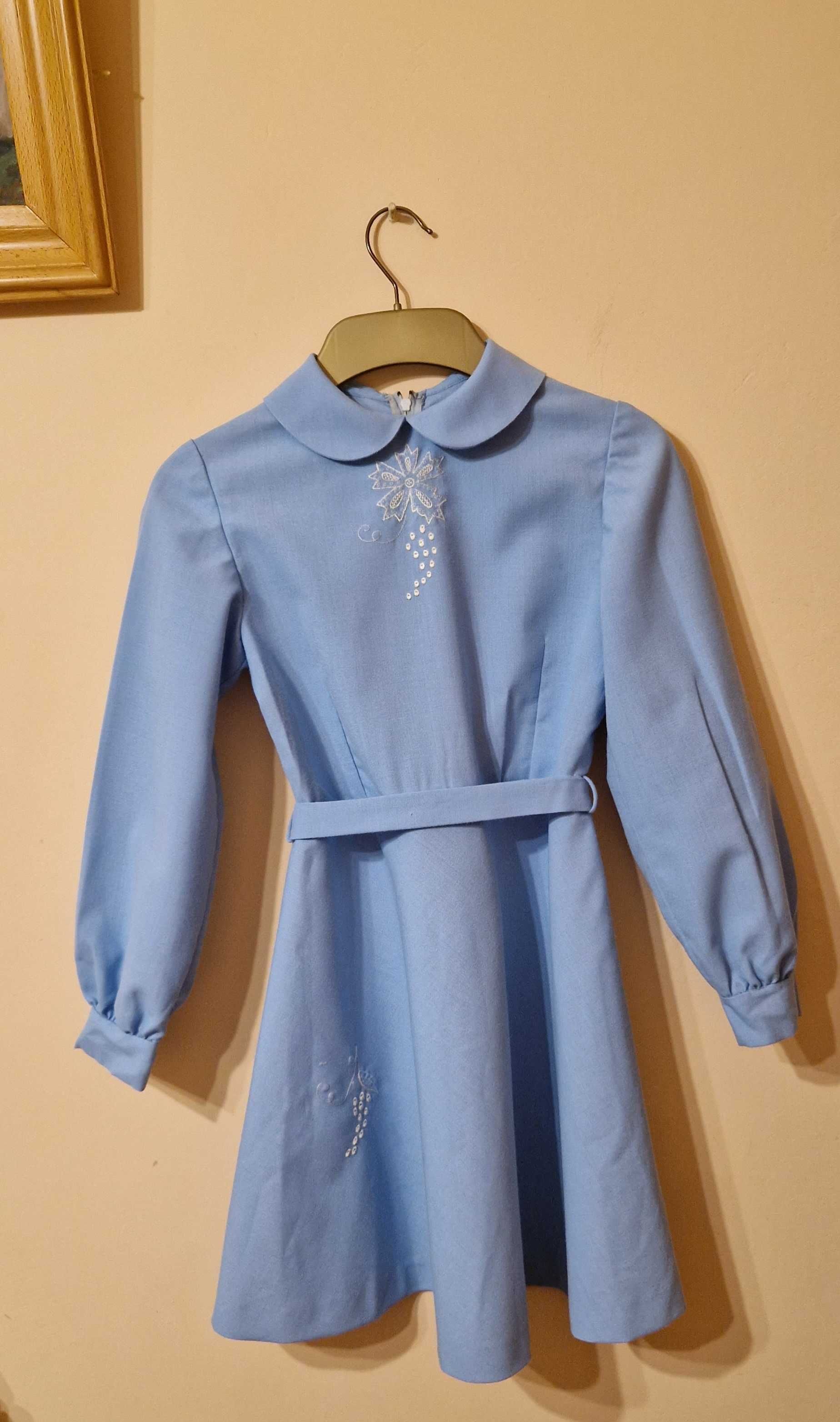 Rochie bleu ,pentru copii