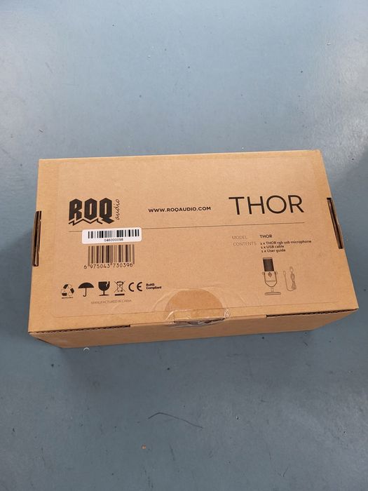 Microfon streaming gaming podcast ROQ Audio THOR USB Nou Sigilat