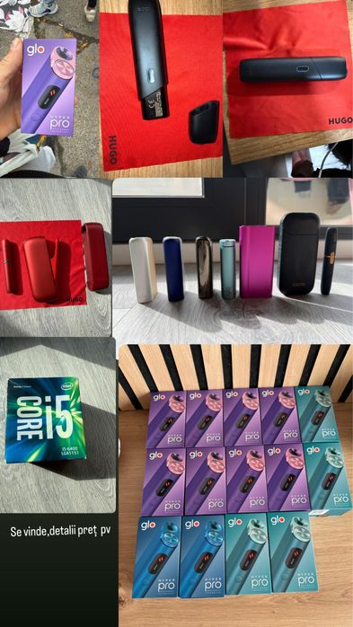 Se vinde glo,iqos,coller pentru procesor I5