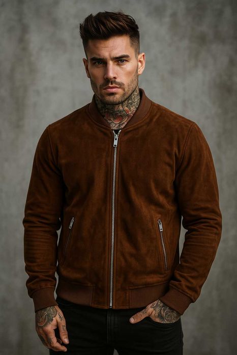 Мъжко кожено яке Serge Pariente - Естествена кожа