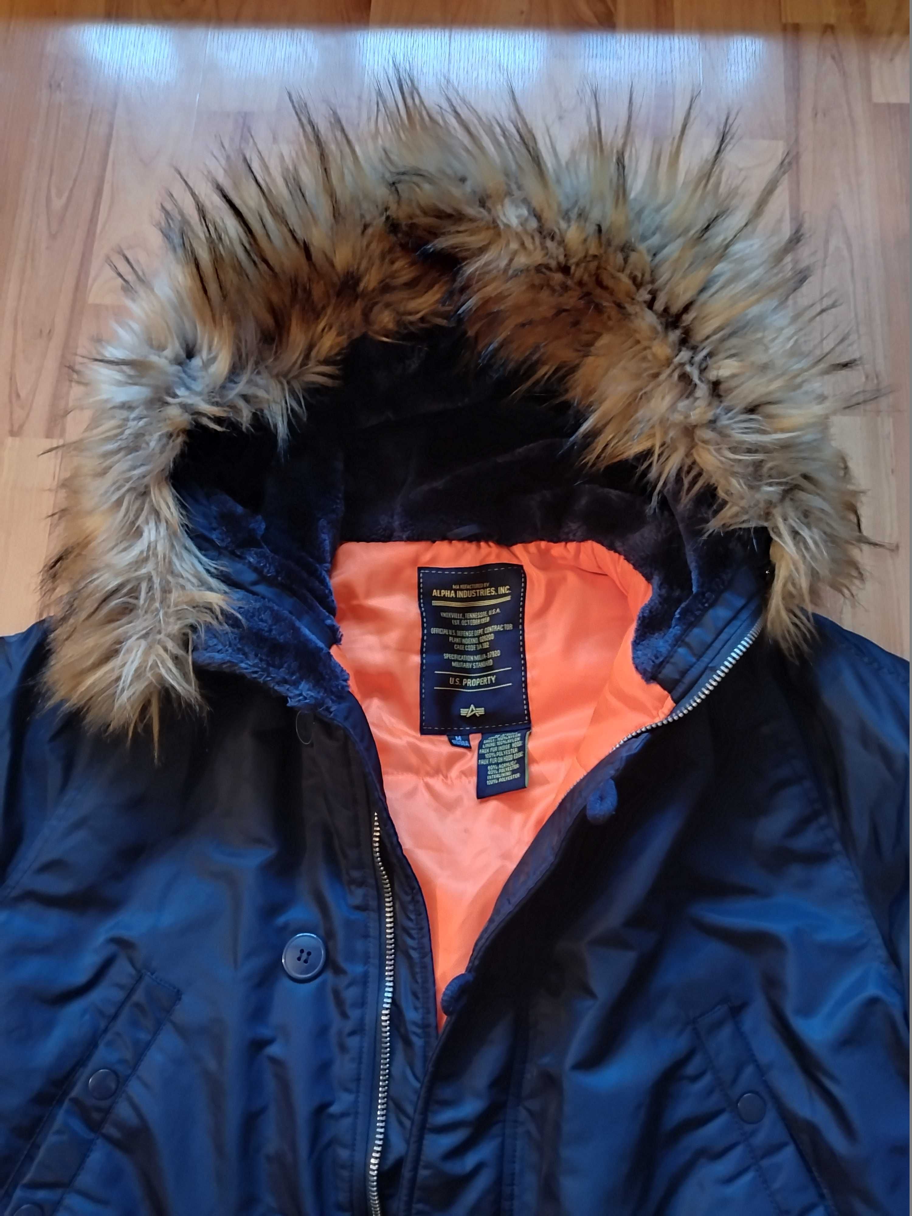 Парка-аляска Alpha Industries (США),зима,до -40,оригинал,р-р 50