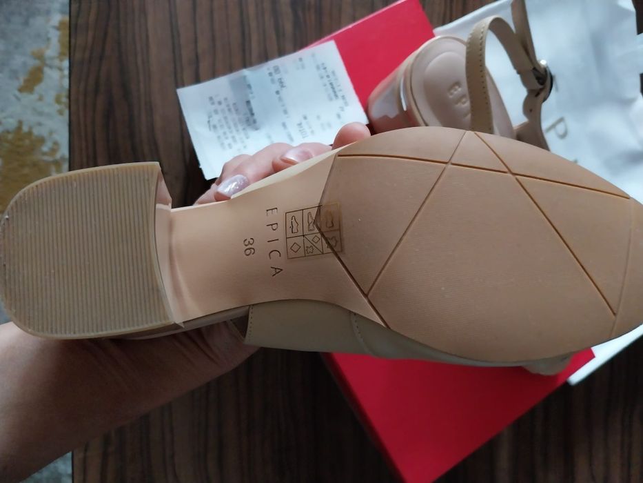 Sandale Epica piele naturala elegante NOI