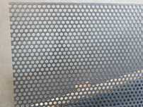 Tabla perforata Sita trior perforații Rotunde gauri Alungite otel inox