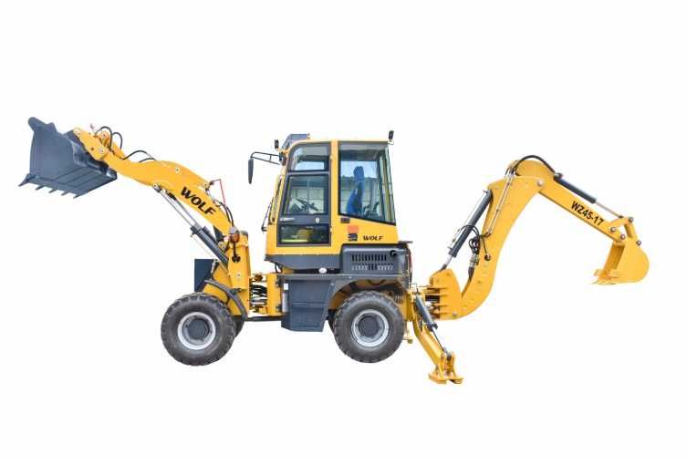 Buldoexcavator 1.6 tone Wolf