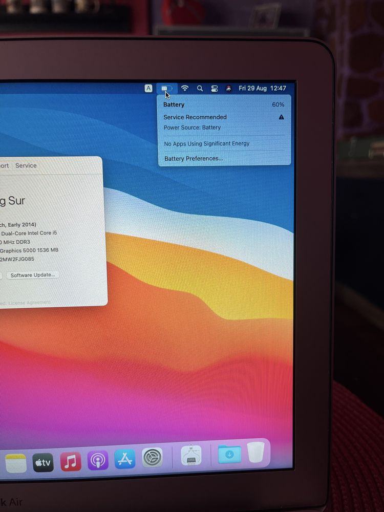 Лаптоп MacBook Air (13-inch 2014)