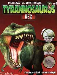 Macheta dinozaur T-REX 1.2m, 80 numere sigilate