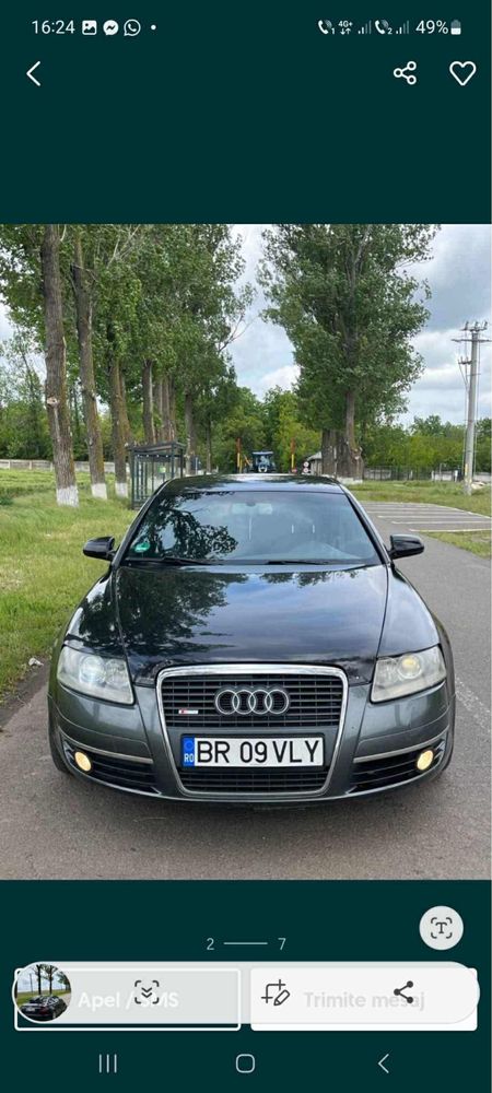 Vand/Schimb Audi A6 S-line 2.4 benzina an 2005