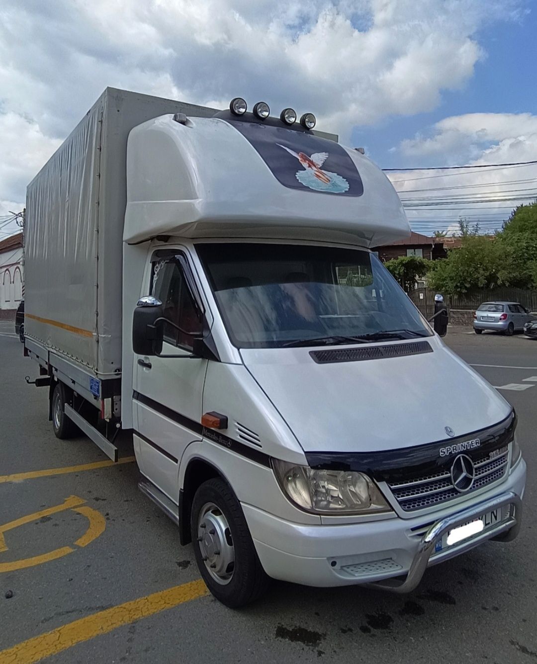 Mercedes sprinter 413 2006 3.5 t prelata 4.5m Klima,webasto, pilot