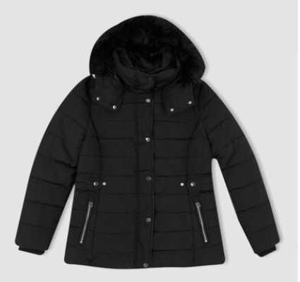 Geaca  gluga cu blana