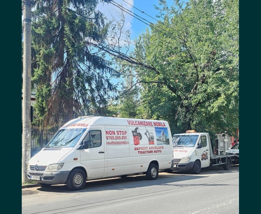 VULCANIZARE MOBILA NON-STOP  București A0 A1 A2 A3 Platforma