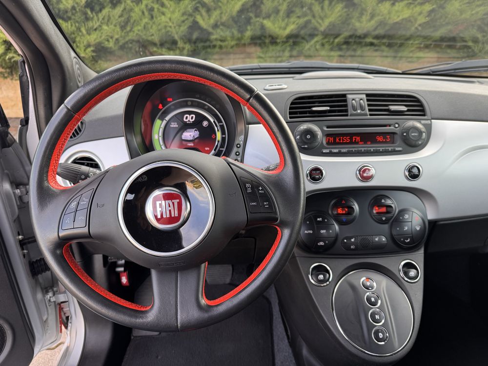 Fiat 500e~Electric~Automat~Climatronic~Piele~Comenzi volan~2014