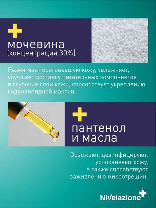 Крем для ног и пяток с мочевиной 30% заживляющий Farmona