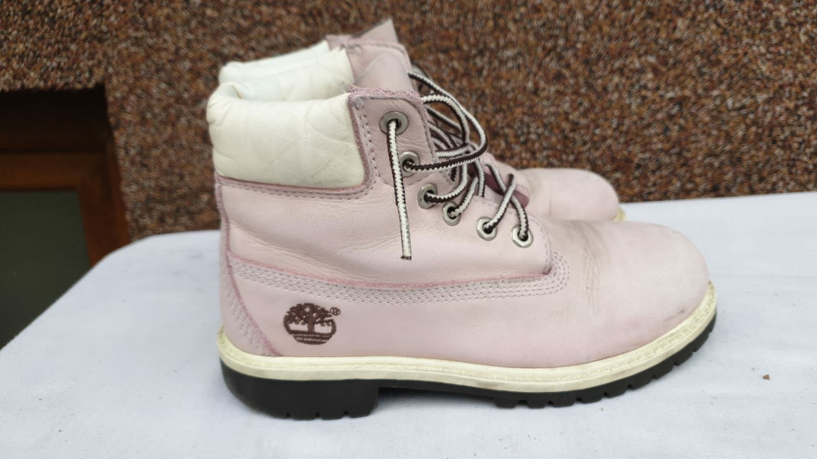 Ghete Timberland Lavander pastel mărime 33 (21cm tălpicul)