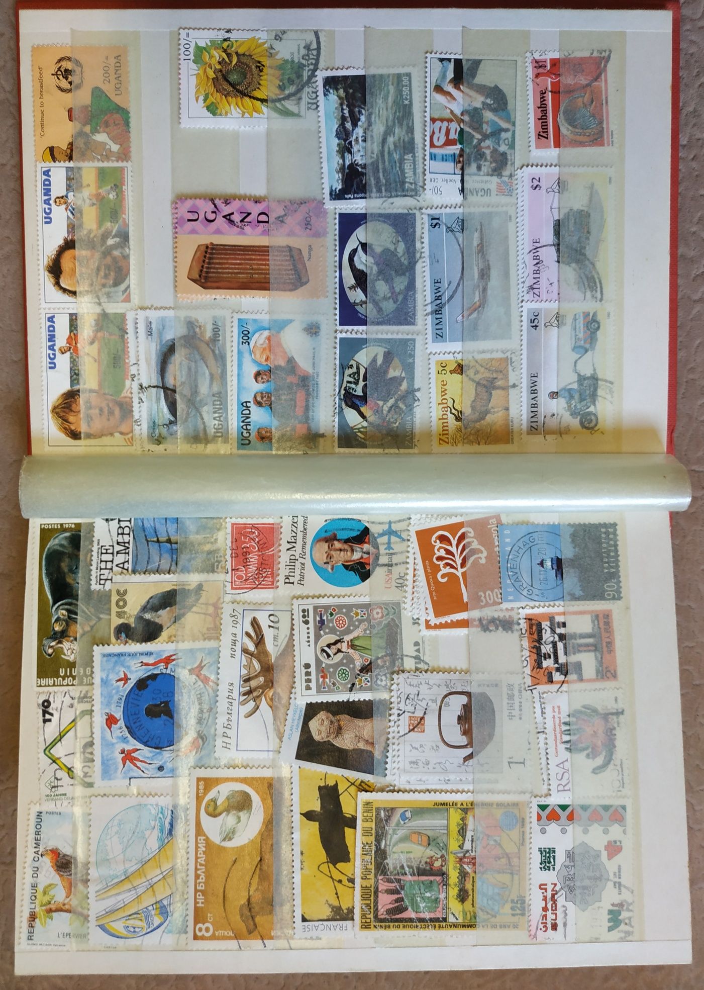 Почтовые марки разные.