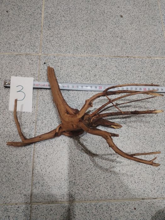 Специализирани аквариумни лампи и корени от азалия