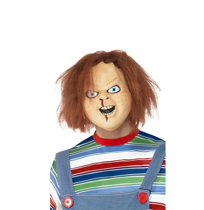 Costum Chucky marimea L, cu masca latex inclus, Halloween carnaval