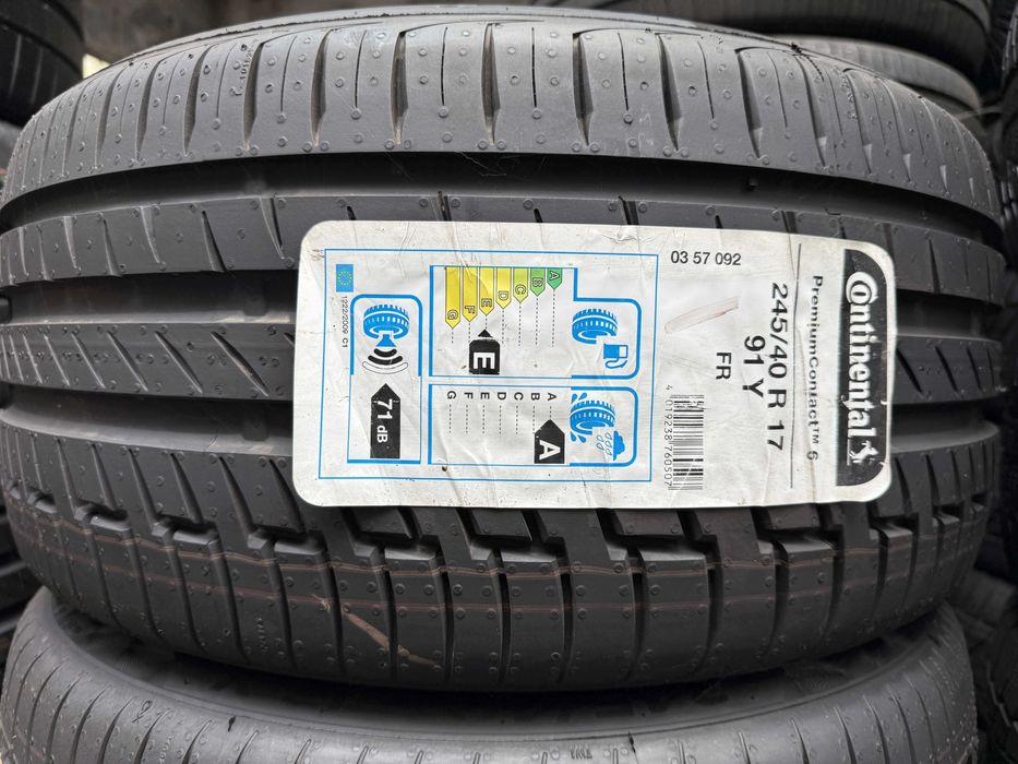 2x Anvelope NOI Vara 245/40 R17 - Continental Premium Contact 6