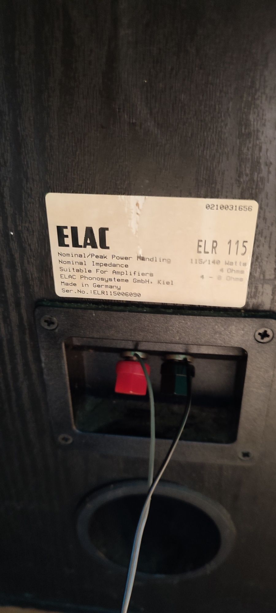 Boxe ELAC ELR 115