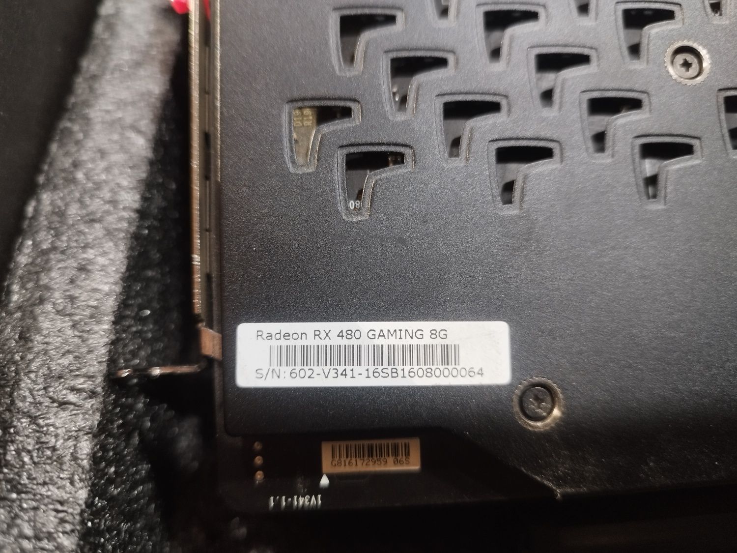 Видео карта MSI RX480 8GB