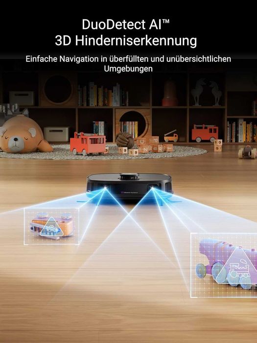 Прахосмукачка робот EUREKA J12 Ultra, Mop, самопочистване,пране,сушене