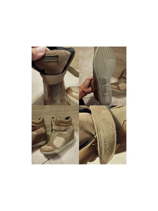 Обувки GUESS,DKNY естествена кожа